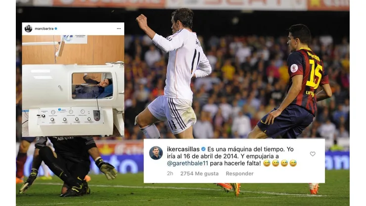 Bale deja atrás a Bartra y marca un golazo para el Real Madrid