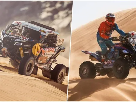 Chaleco López y Giovanni Enrico, líderes en el Dakar