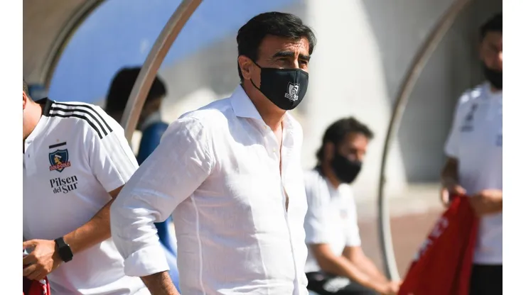 El DT albo está acongojado por su gesto ante Antofagasta.