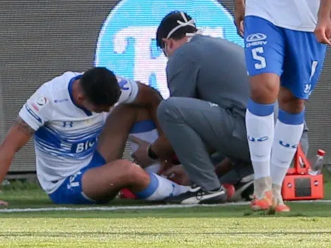 Juan Fuentes sufre esguince grave, pero se descarta fractura