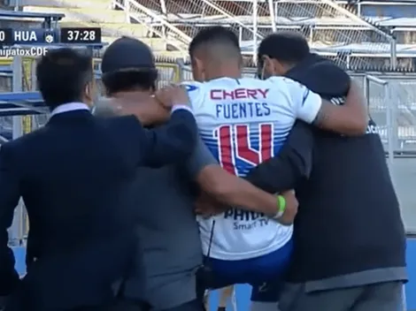 El gran gesto de Gustavo Florentín con Juan Fuentes tras su lesión