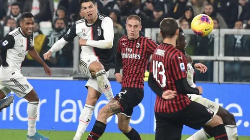 Cristiano Ronaldo y la Juventus quiere llevarse los tres puntos frente al AC Milan.