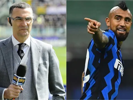 Beppe Bergomi aconseja a Vidal: "Más paciencia y más correr"