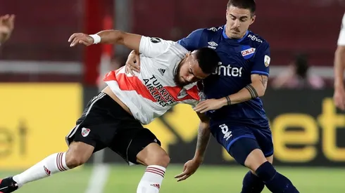 Paulo Díaz jugó en la serie de cuartos ante Nacional