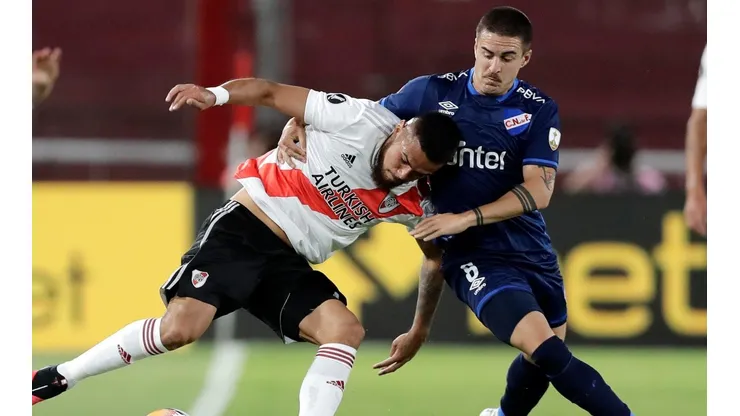 Paulo Díaz jugó en la serie de cuartos ante Nacional