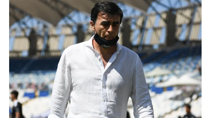 Gustavo Quinteros ante Deportes Antofagasta