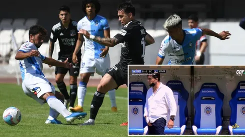 Quinteros protagonizó el momento más álgido del cruce entre albos y pumas.