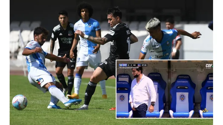 Quinteros protagonizó el momento más álgido del cruce entre albos y pumas.