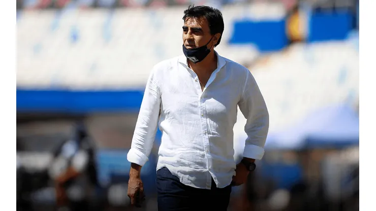 Gustavo Quinteros fue expulsado por el famoso gesto ante Antofagasta.