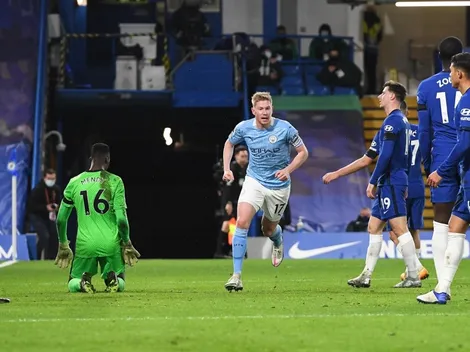 Manchester City supera a Chelsea con un Kevin de Bruyne en llamas