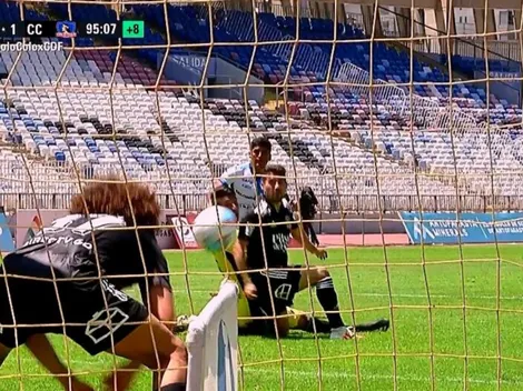 La espectacular salvada de Falcón en Colo Colo