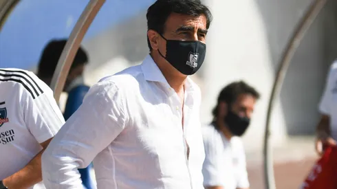 Quinteros fue criticado por los hinchas albos por su ordinario gesto.