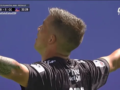 Colo Colo arma un jugadón para el golazo de Costa