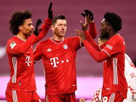 Bayern Múnich golea al Mainz con doblete de Lewandowski