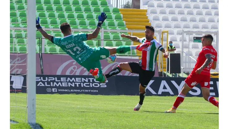 Palestino y el triunfo por 4-2 contra Curicó Unido por el Torneo Nacional.