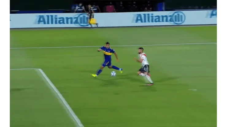 Paulo Díaz y el gol de Ábila para Boca ante River Plate.