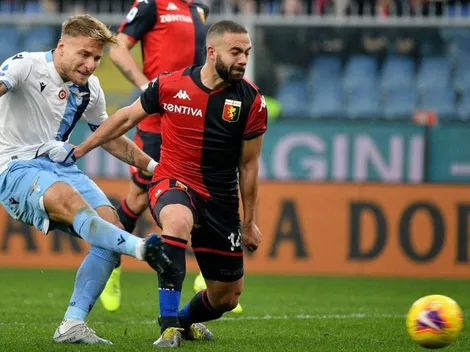 Lazio visita a Genoa para olvidar la derrota frente al Milan
