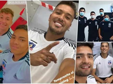 Jugadores de Colo Colo filtran la nueva camiseta de entrenamiento