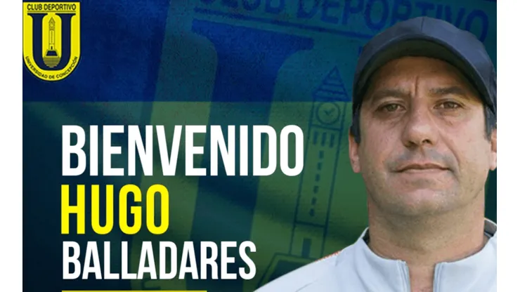 Hugo Balladares deja la Roja Sub 17 y asume en la U de Conce.