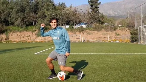 El joven talento Cruzado participó en la dinámica de fin de año.