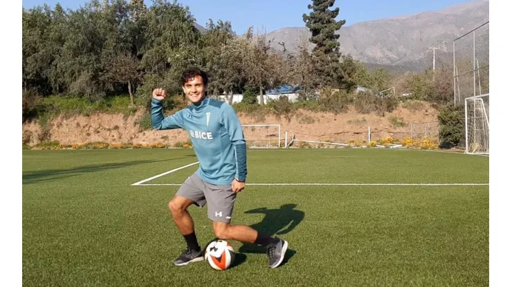 El joven talento Cruzado participó en la dinámica de fin de año.