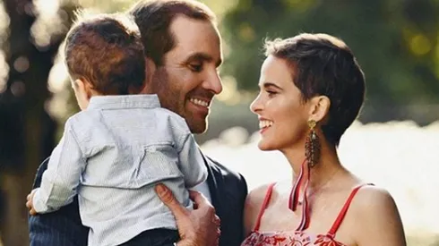 El esposo de la periodista compartió la postal en sus redes sociales