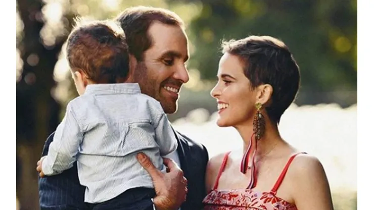 El esposo de la periodista compartió la postal en sus redes sociales