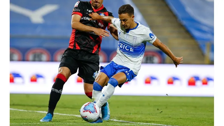 Diego Buonanotte será una baja de cuidado para Universidad Católica esta noche ante Santiago Wanderers