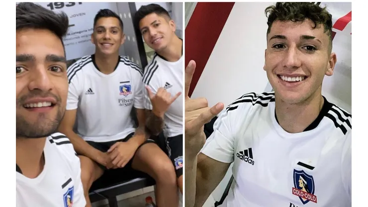 Los jugadores de Colo Colo mostraron en redes sociales la nueva camiseta Adidas, esta es la de entrenamiento.