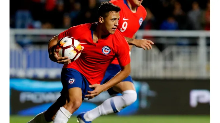 Alexis Sánchez sigue siendo la gran figura de la Roja