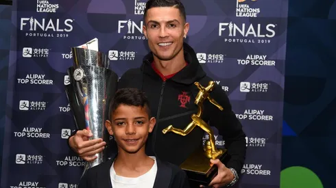 CR7 es muy exigente con Cristiano Junior
