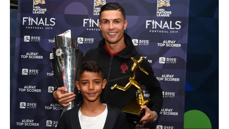 CR7 es muy exigente con Cristiano Junior