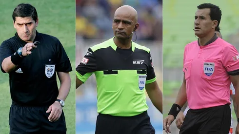 Leyendas: Chandía, Osorio y Osses integran la florinata del arbitraje chileno en el presente siglo