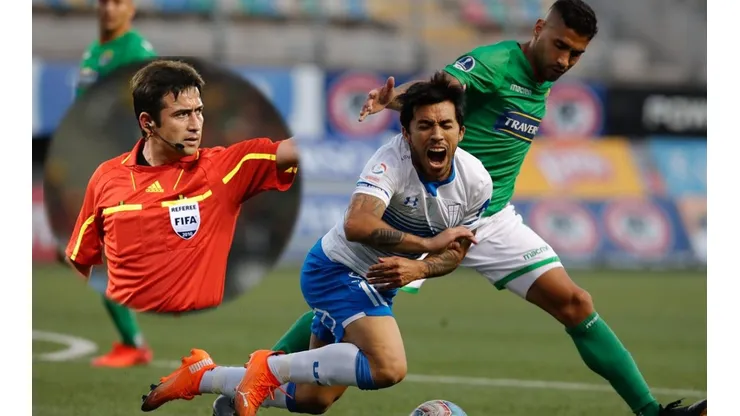 Pablo Pozo y el polémico penal no cobrado en el Audax-Católica.