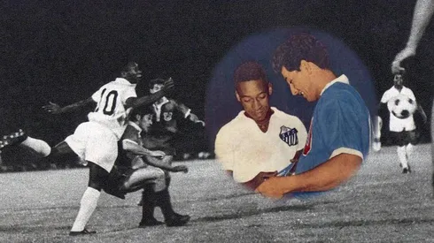 Pelé y el Ballet Azul de la U se vieron las caras en amistosos y por los puntos en la década de los 60s.