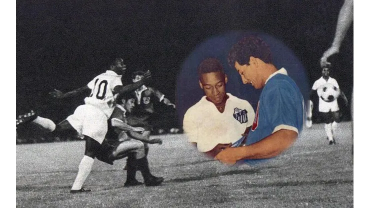 Pelé y el Ballet Azul de la U se vieron las caras en amistosos y por los puntos en la década de los 60s.