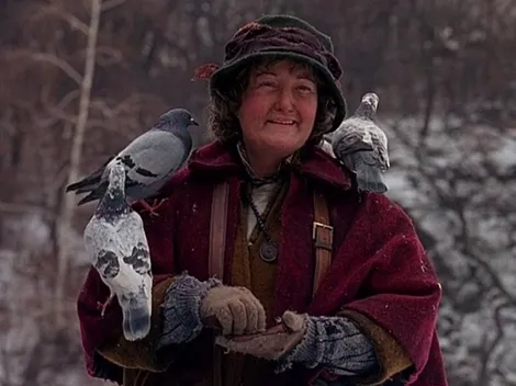 La "Dama de las palomas" realmente pasará la Navidad sola