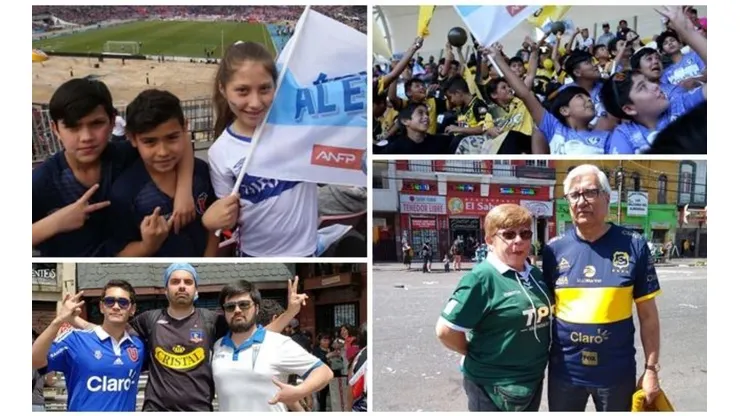 El color de la camiseta de los familiares se volvió todo un suceso para los tuiteros.