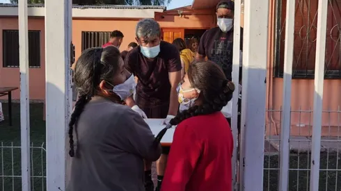 Nicolás Maturana protagonizó un lindo momento