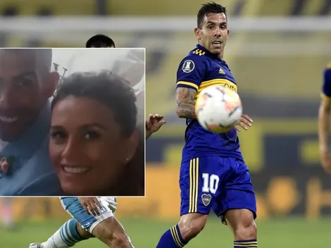 La disculpa de Tevez a su pareja por no estar en el aniversario