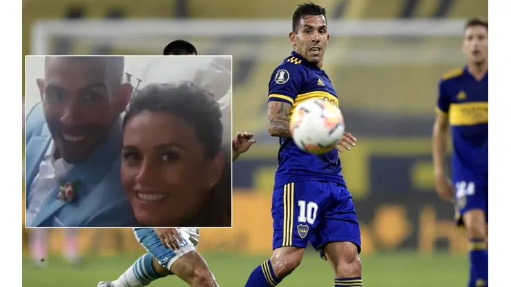 Tevez lanzó un gracioso mensaje de disculpas a su pareja por perderse el aniversario
