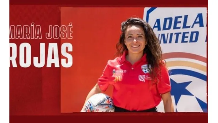La chilena fue oficializara como fichaje del Adelaide United.