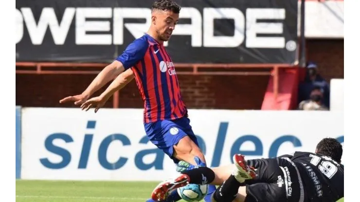 Franco Di Santo en San Lorenzo