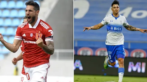 Joaquín Larrivey y Fernando Zampedri jugarán un partido aparte esta tarde en el Estadio Nacional, en una nueva versión del Clásico Universitario.