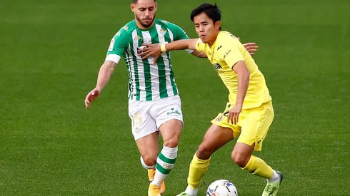 Take Kubo ante el Betis de Sevilla