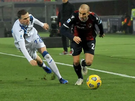 Con Medel de titular: Bologna rescata un empate ante Atalanta