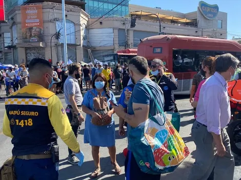Balacera en la Plaza de Maipú deja un fallecido