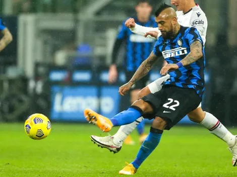 Vidal vuelve a ser titular en el Inter para buscar el liderato