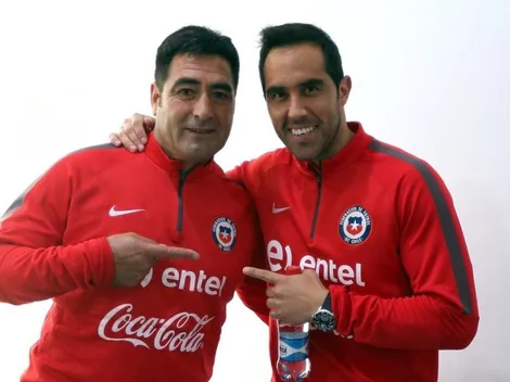 Claudio Bravo felicita a Nelson Tapia por su título en Ecuador