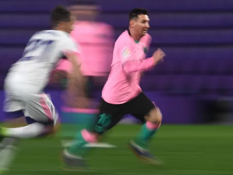 Triunfo del Barcelona: Messi es histórico ante Valladolid y Orellana